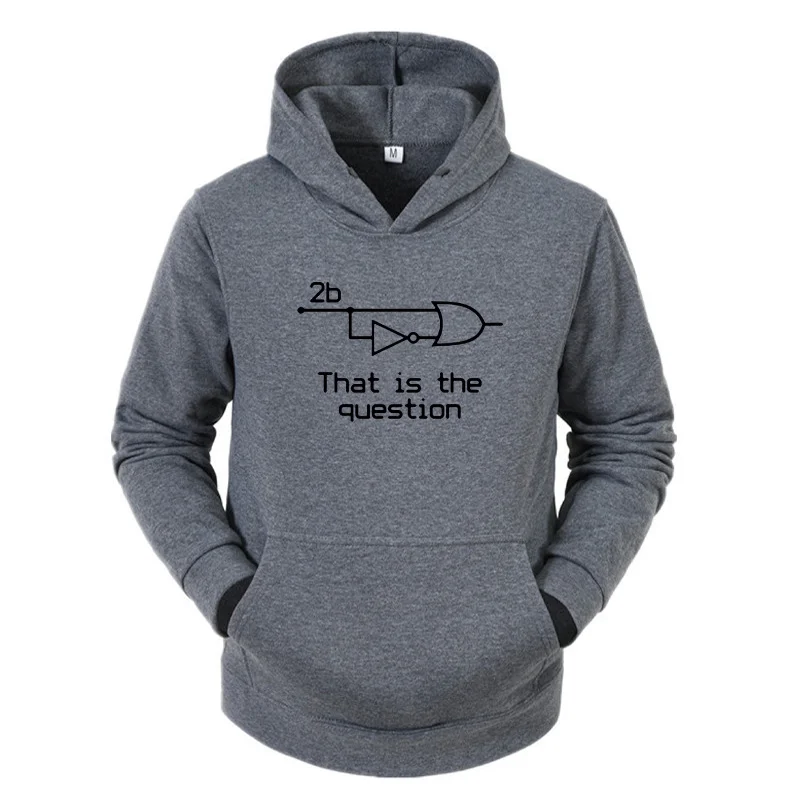 

Autumn Winter Warm Funny To Be Or Not To Be Electrical Engineer Hoodie Sweatshirt Cotton Casual Long Sleeve Hoodies