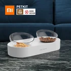 Миска для кормления домашних животных Xiaomi PETKIT, регулируемая двойная миска для кормления, чашка для воды, миска для питья в виде кошки
