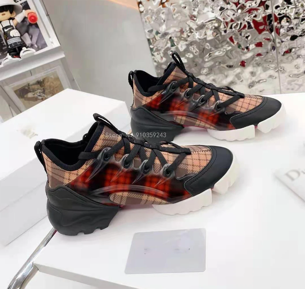 

Designer brand top quality imported cowhide with Lycra fabric fashion sneakers 35-41 size