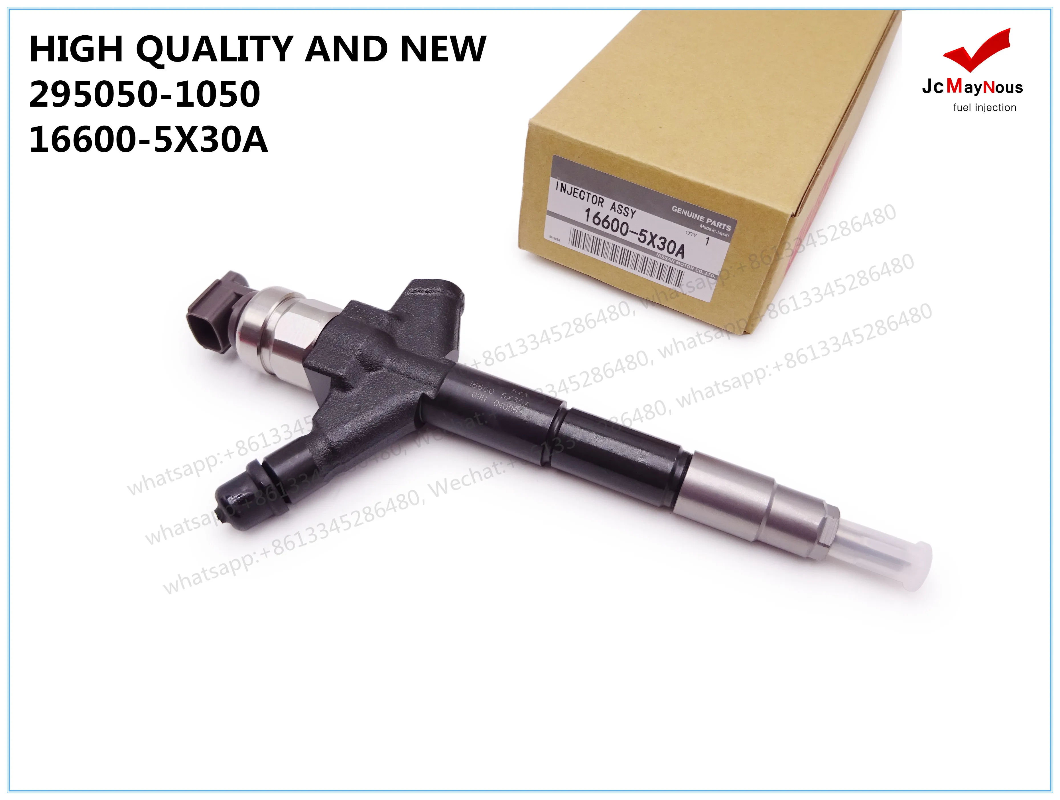 Высококачественный и новый дизельный топливный инжектор COMMON RAIL 295050-1050 16600-5X30A |