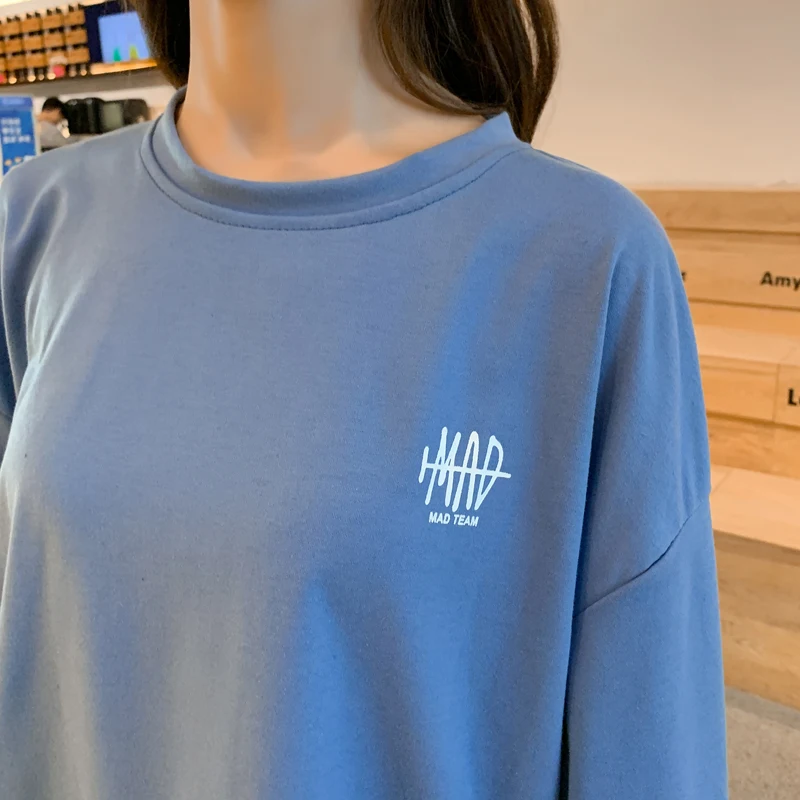 Patchwork Sweatshirts for Women Autumn Harajuku Fleece Thin Fake Two-piece Oversized Harajuku Hoodies Plus Size Women Sweetshirt