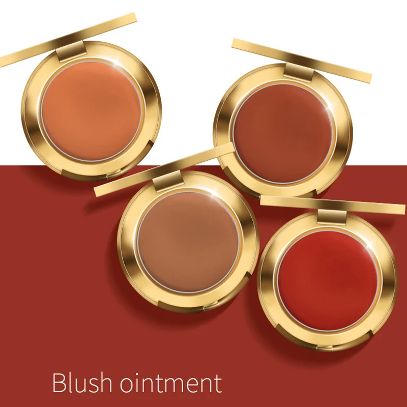 Один Цвет Румяна длительный Блестящий осветляет кожу эффектов макияжа быстро