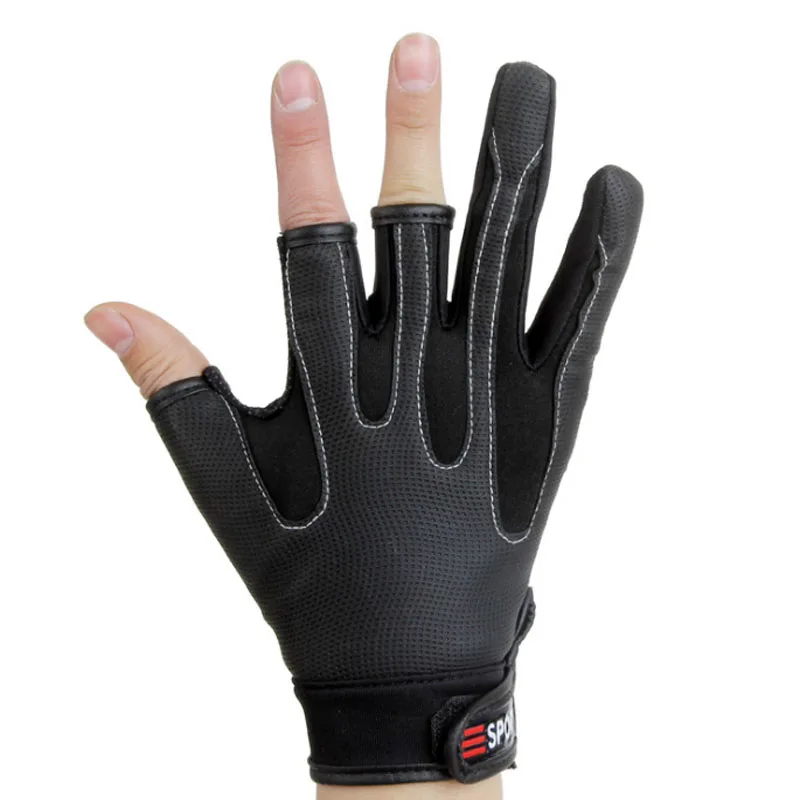 Мужские перчатки для рыбалки на открытом воздухе противоскользящие