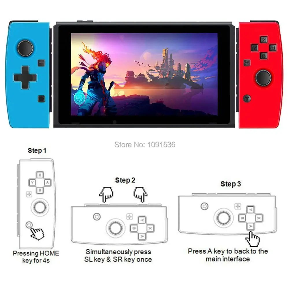 Беспроводной игровой контроллер с Bluetooth Pro для Nintendo Switch Joycon консольный переключатель геймпад джойстик Кнопка крышка