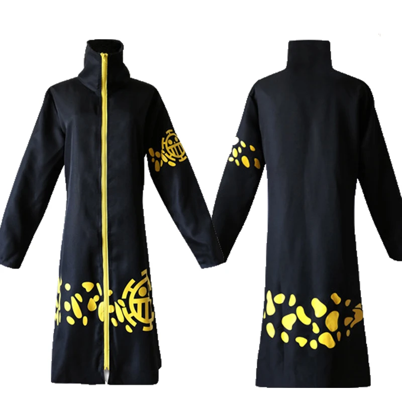 Цельнокроеное пальто из аниме костюм для косплея правостороннее Trafalgar плащи
