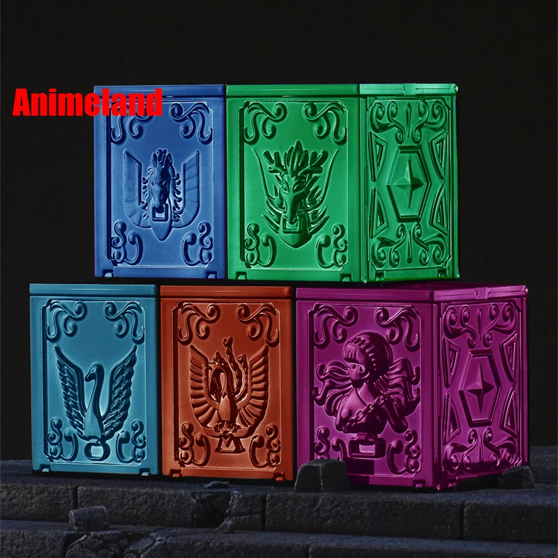 

Saint Seiya Myth Cloth EX Pegasus Dragon Shiryu Andromeda Shun Cygnus Hyoga Phoenix Ikki Pandora Box Bronze OCE Ver Set 5 Figure