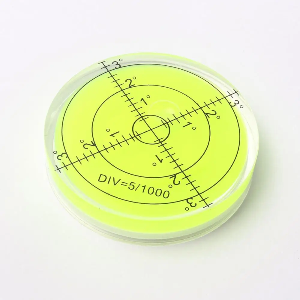 Круглый пузырьковый уровень 60x12 мм|surface level|level for cameraround bubble level |