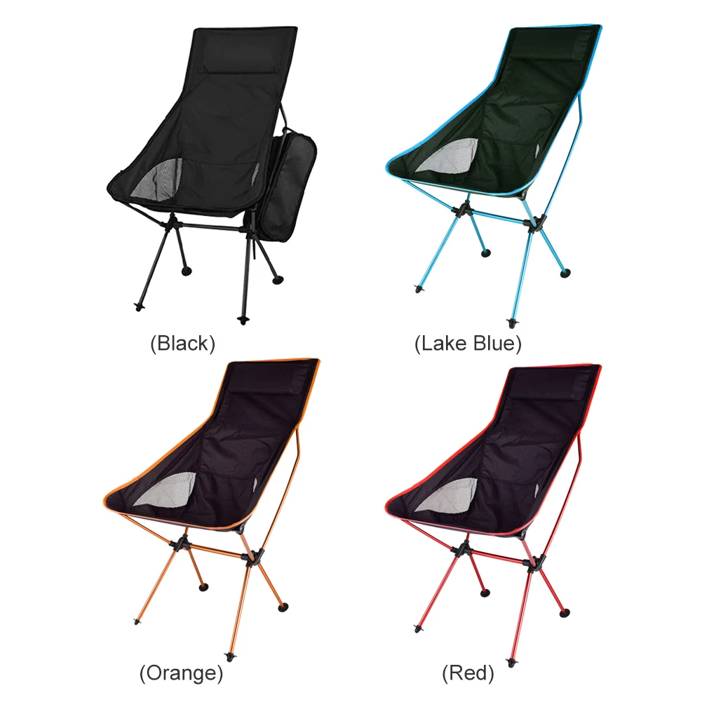 

Camping Folding Chair Max Load 150kg Outdoor Travel Portable Lightweight Chair For Hiking Picnic BBQ Outdoor Fishing Chairs