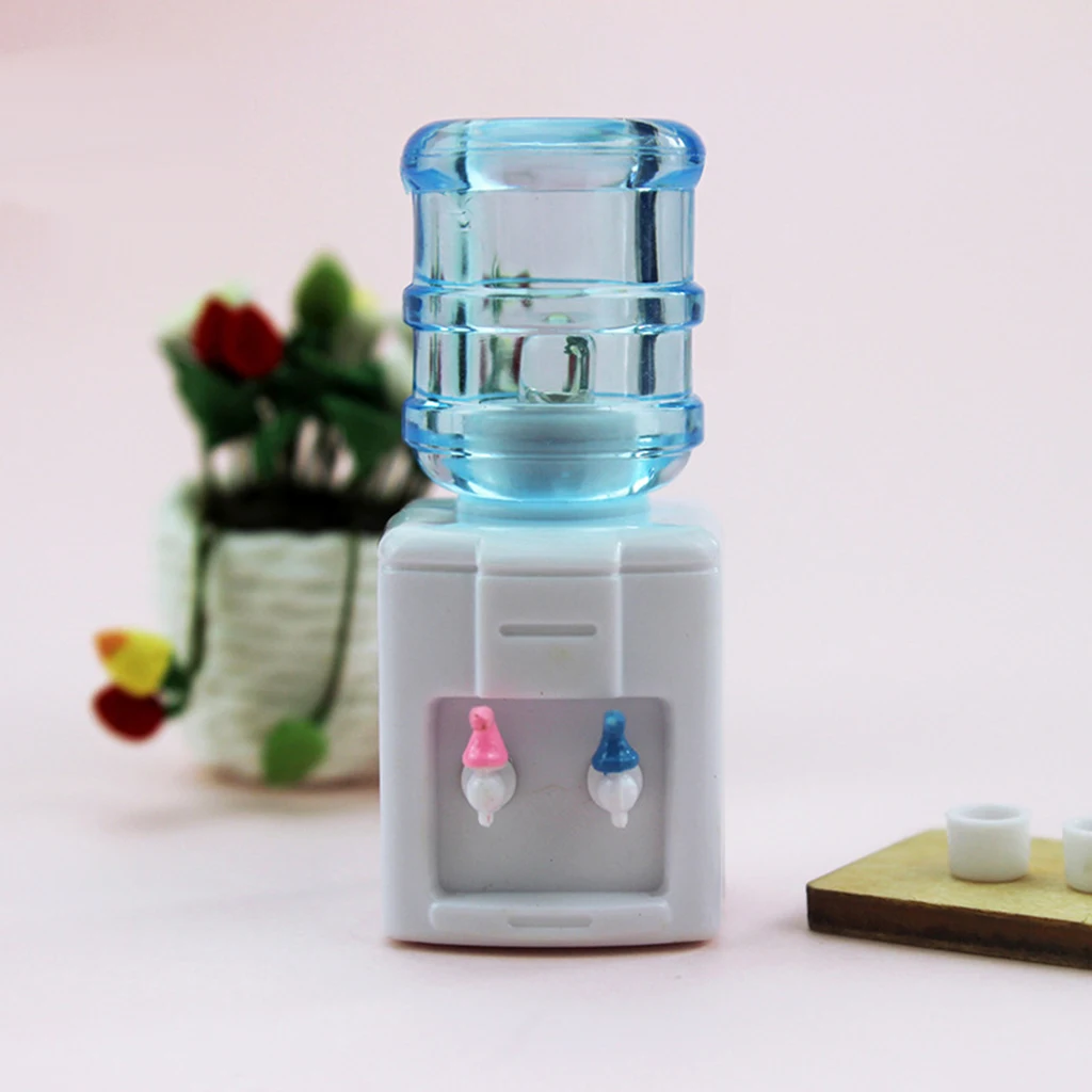 

1/12 Scale Dollhouse Water Dispenser Appliance Toys For Boys Girls Children, Detective Accessories for 1:12 Doll House