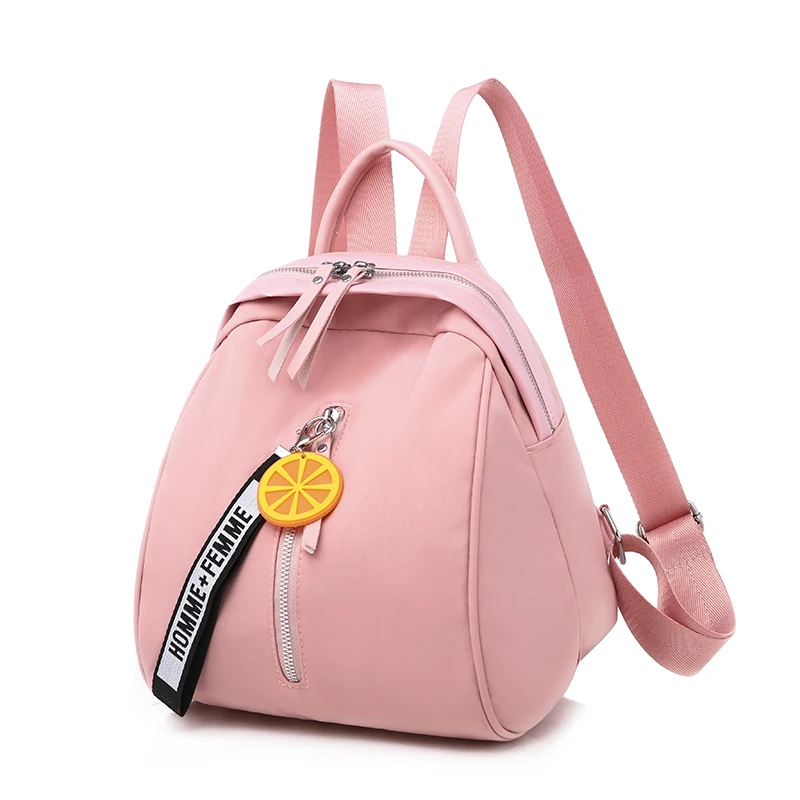 

THREEPEAS Small Oxford Women Backpack Soft Quality Yellow Black Backpack Korea Multi-function Shopping Girl Backpack For Lady