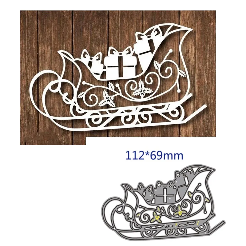 

metal cutting dies cut die moldChristmas gift decoration Scrapbook paper craft knife mould blade punch stencils dies