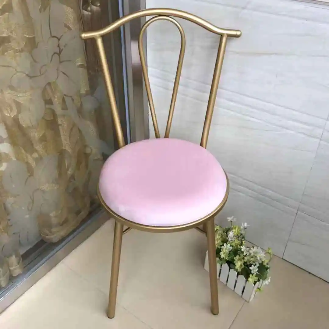 Современный и простой туалетный стул с подставкой для девушек красный макияжа Ins