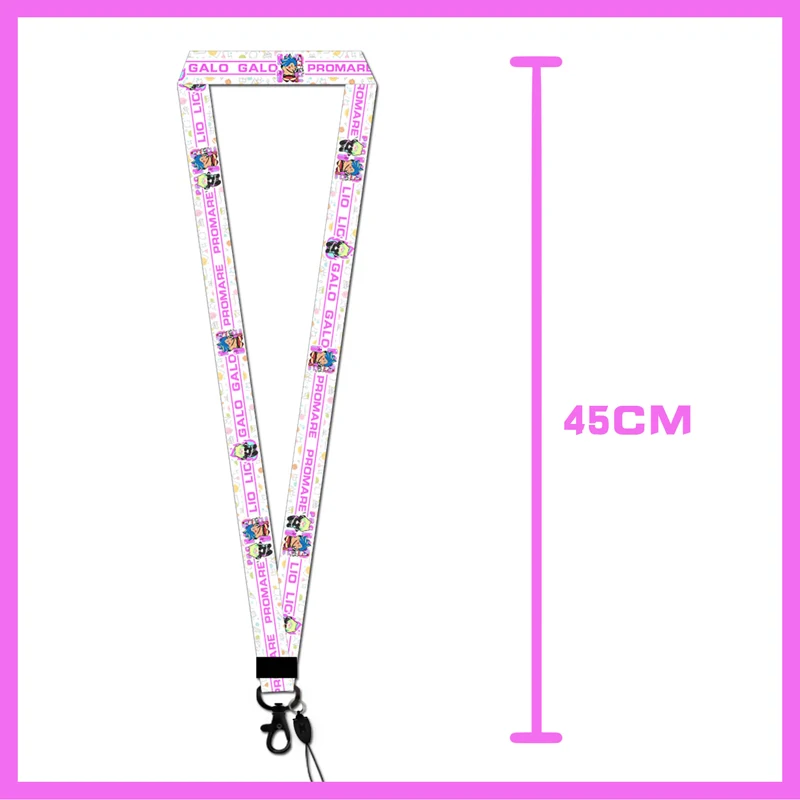 

Anime PROMARE Fotia Lio Thymos Galo Neck Strap Lanyard Keychain Cosplay Cute