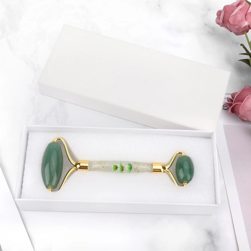 

Natural Jade Facial Rollers Massage Face Lifting Slimming Skin Care Jade Roller for Neck Body Face Massage Tools Anti Wrinkle