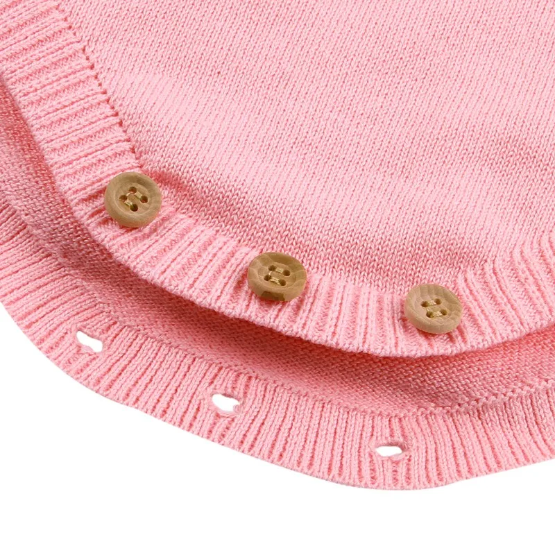 

Rabbit Infant Boys Jumpsuits Baby Kids Clothing Boy Girls Rompers Spring Knit Newborn Baby Sunsuit Clothes
