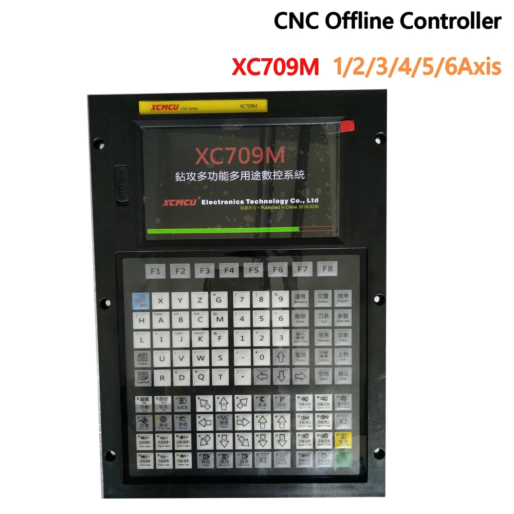 XC709M 3 ~ 6 осевой USB CNC контрольная система управления движением FANUC G-code поддержка