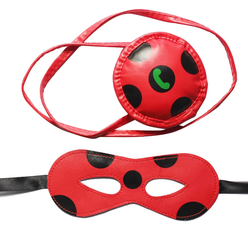 

Girls Ladybug Tutu Dress Kids Ladybug Halloween Birthday Insect Animal Costume Girls Fancy Dress with Masks Bag