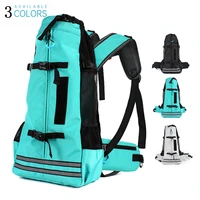 large pet backpack reflective dog travel bag comfortable breathable medium big dog outdoor products mochila perro