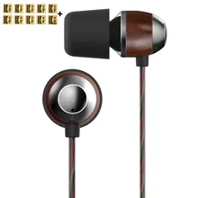 Original VJJB K4 K4S Wooden Bass In Ear Ebony Earphone Bass DIY Magic Sound Headset for phone ios android MP3 Original VJJB K4 K4S Wooden Bass In Ear Ebony Earphone Bass DIY Magic Sound Headset for phone ios android MP3