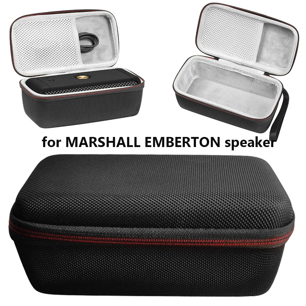 Portable Travel Case Storage Bag Carrying Box for-MARSHALL EMBERTON Speaker Case Waterproof Shockproof Travel Case