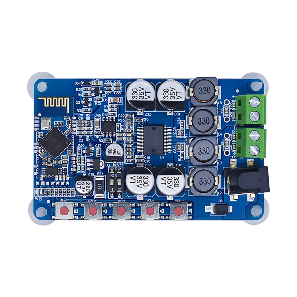 Официальная плата усилителя мощности TDA7492 с Bluetooth чип CSR8635 модуль цифрового CSR4.0 |