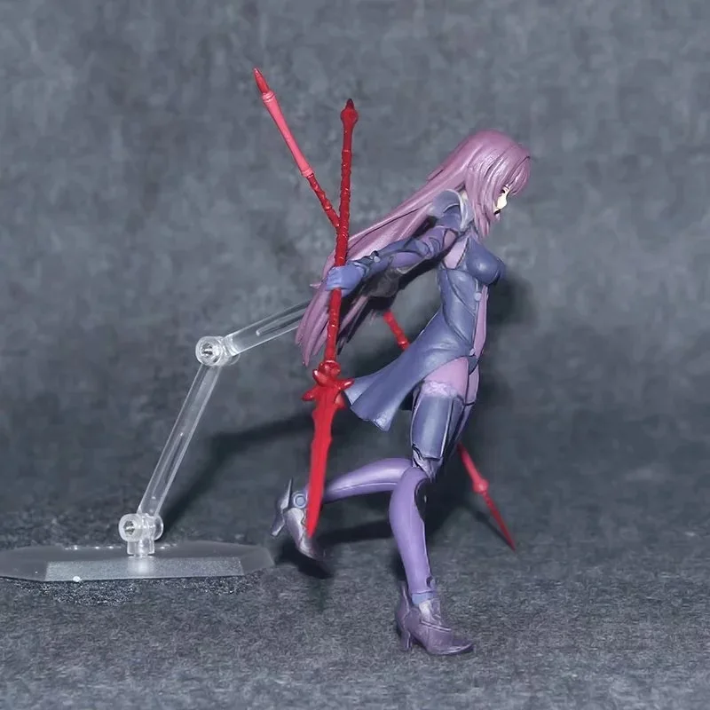 Аниме 381 # Fate Grand Order Lancer Scathach ПВХ Figma fate экшн-фигурка Коллекционная модель игрушка |