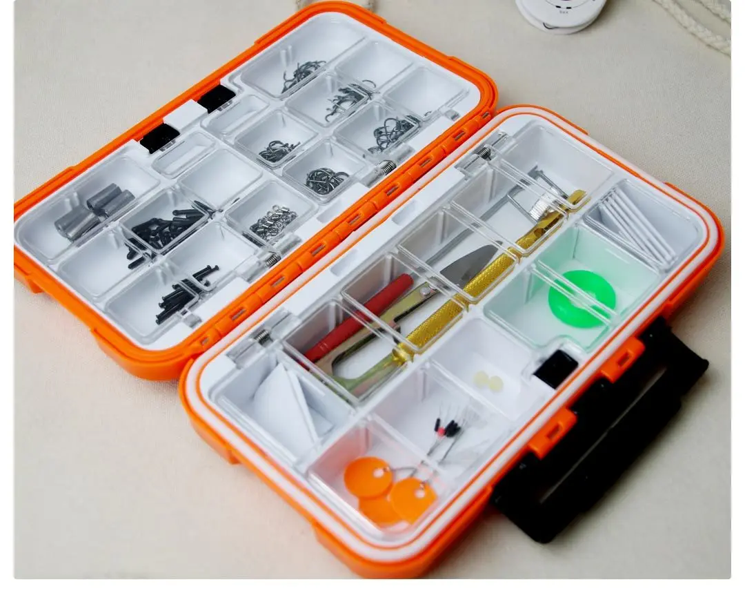 Многофункциональные детали для рыболовных крючков двойная Пряжка фиксации