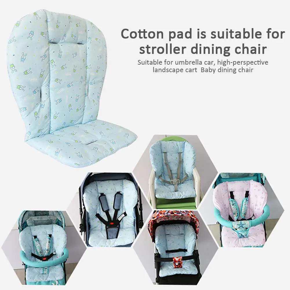 Универсальные чехлы на сиденья для автомобильной коляски мягкие толстые подушки