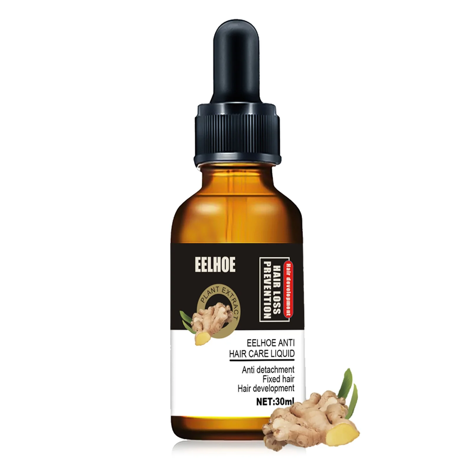 

30/60ml Fast Hair Growth Serum Ginger Anti-Lose Essential Oil Hair Repair Preventing Hair Liquid Damaged Growing Dropshipping