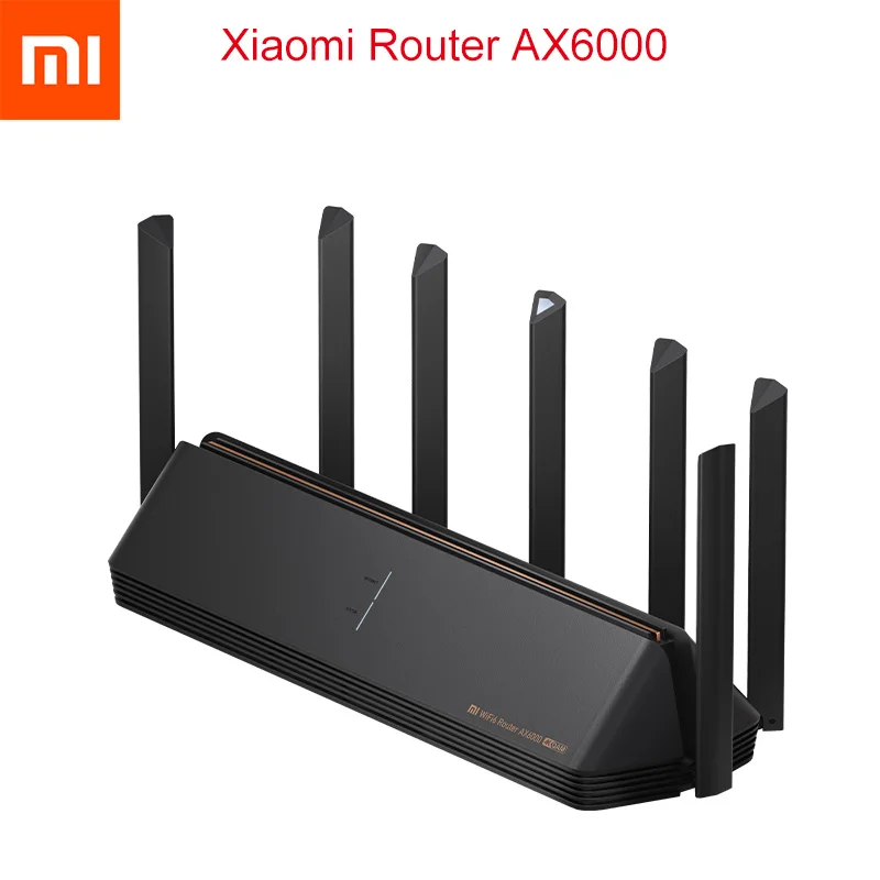 Новинка 2021 Xiaomi AX6000 AIoT роутер 512 Мб/с WiFi6 VPN Мб Процессор Qualcomm сетчатый ретранслятор