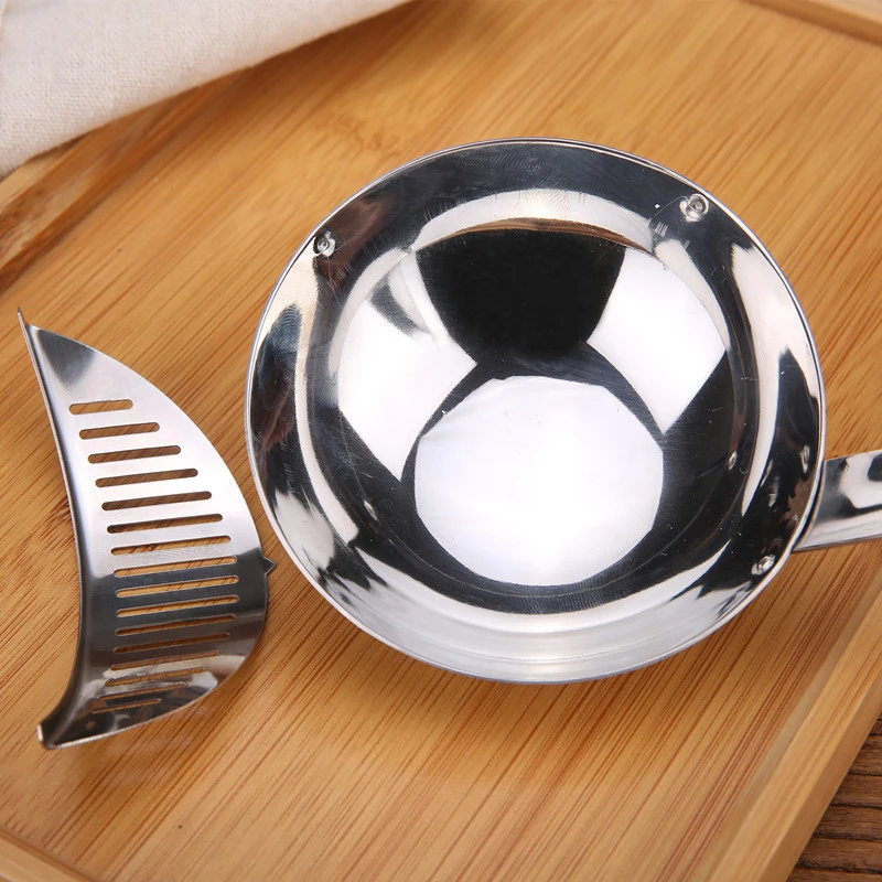

1Pc Creative Gadgets Removable Stainless Steel Hot Pot Soup Spoon Double Colander Set Kitchenware Kitchen Accessories Gadgets