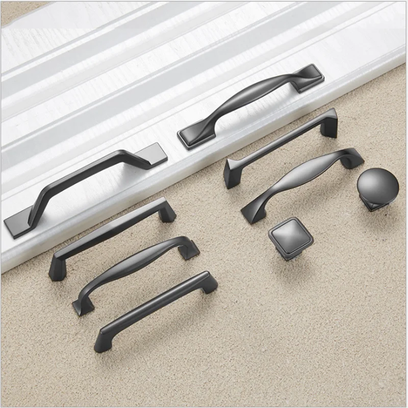 1 шт. ручки для шкафа жемчужно-серого цвета