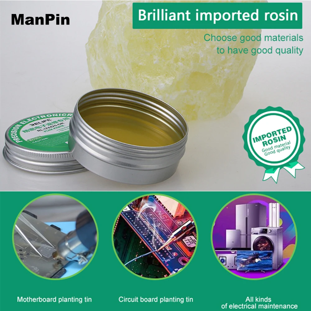 Пастообразный флюс не кислотности BGA Поток шарики припоя поток крем