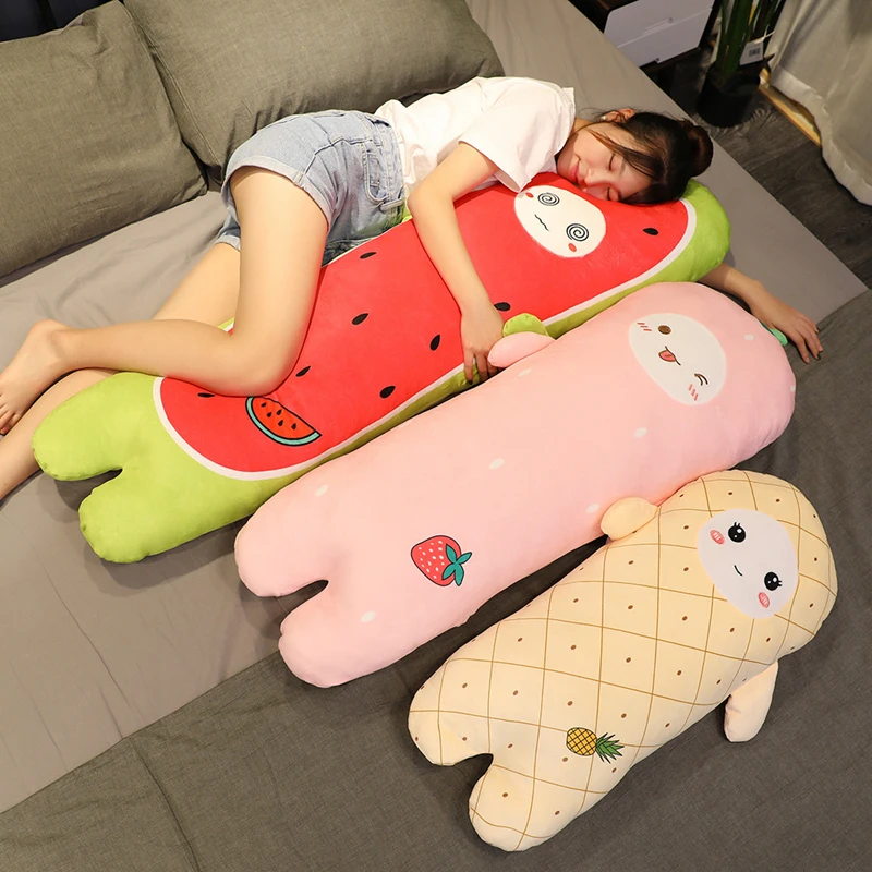 Новая популярная подушка для фруктов 70/100/140 см плюшевая Подушка стула дивана