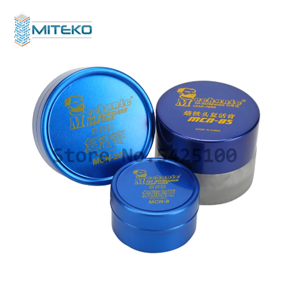 MCN 20 механический паяльник наконечник освежитель чистящая паста бессвинцовый