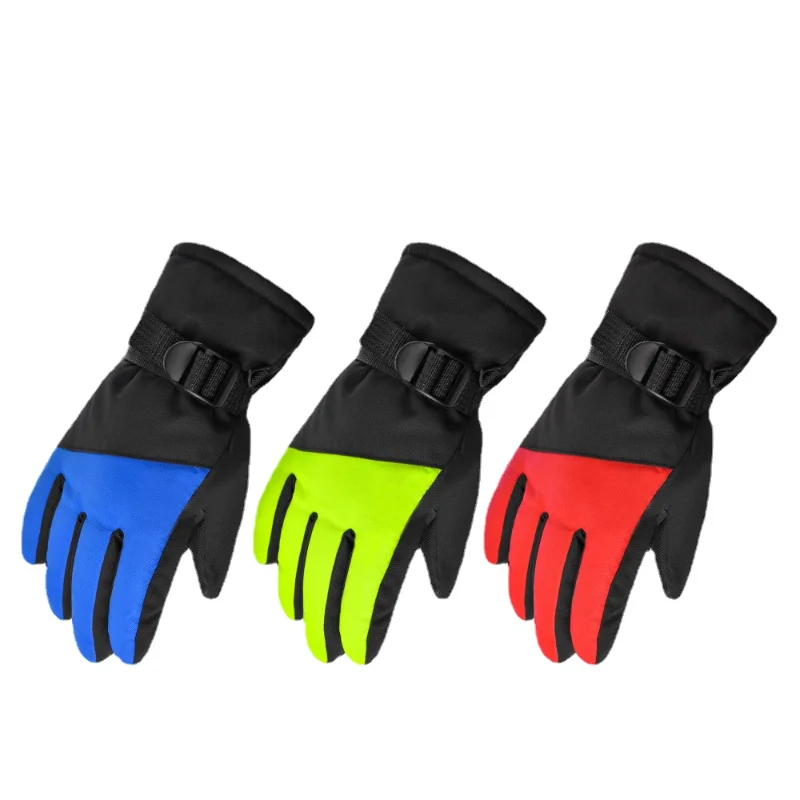 

Зимние новые оригинальные детские лыжные перчатки для катания на открытом воздухе водонепроницаемые теплые лыжные перчатки