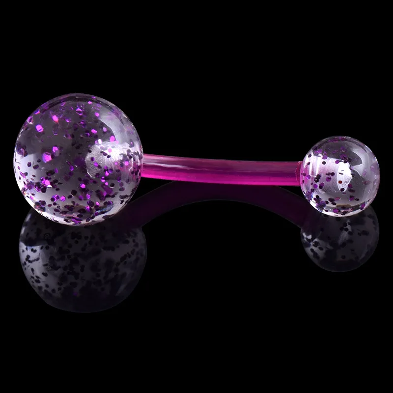 Пирсинг набор Совы из 7 шт. пупка штанги с ультра блеск акриловые шарики пирсинг