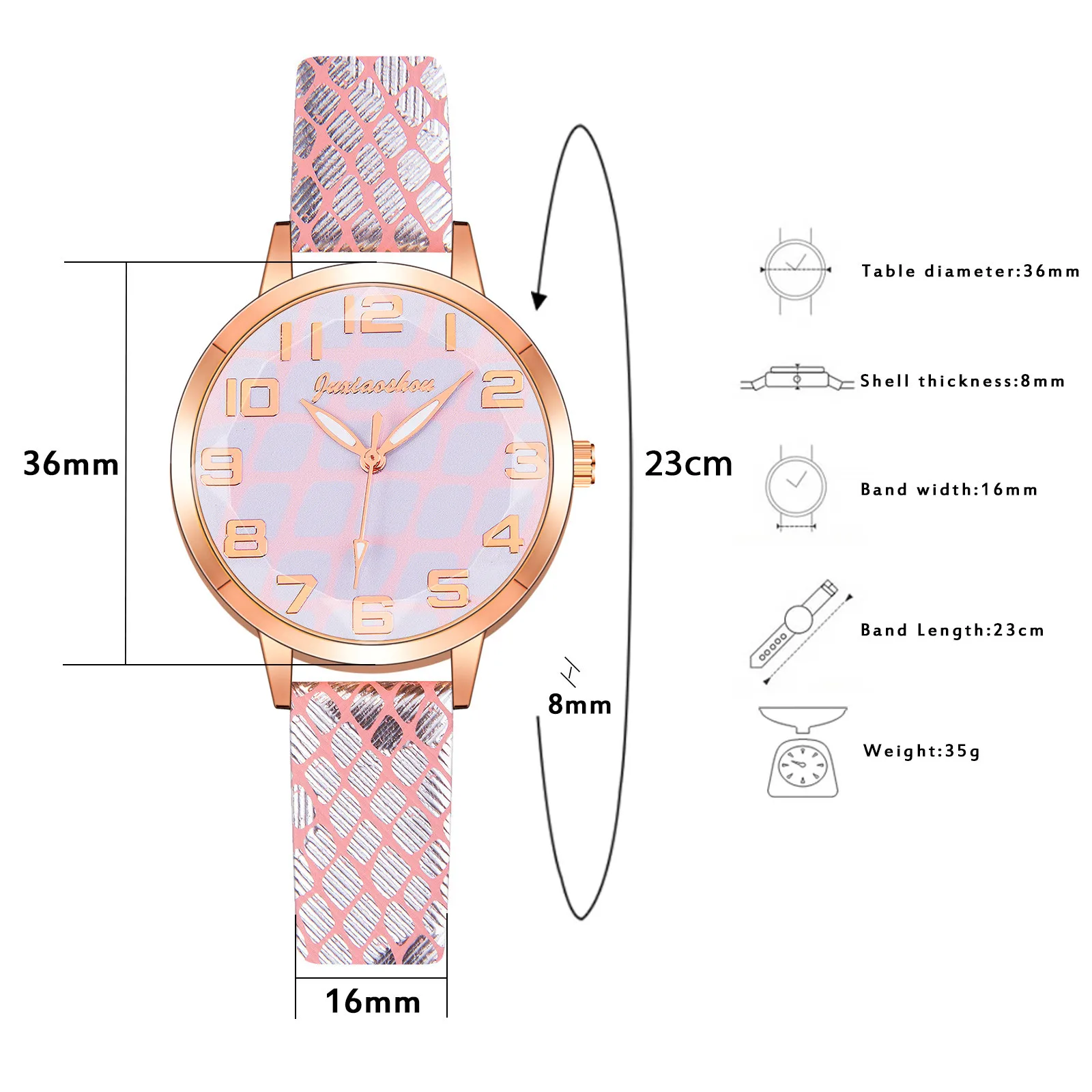 

2021 Hot Sale Wristwatches Ladies Fashion Watches Clocks Watches Leather Casual Dresses Wrist Crystal Jewe 2021