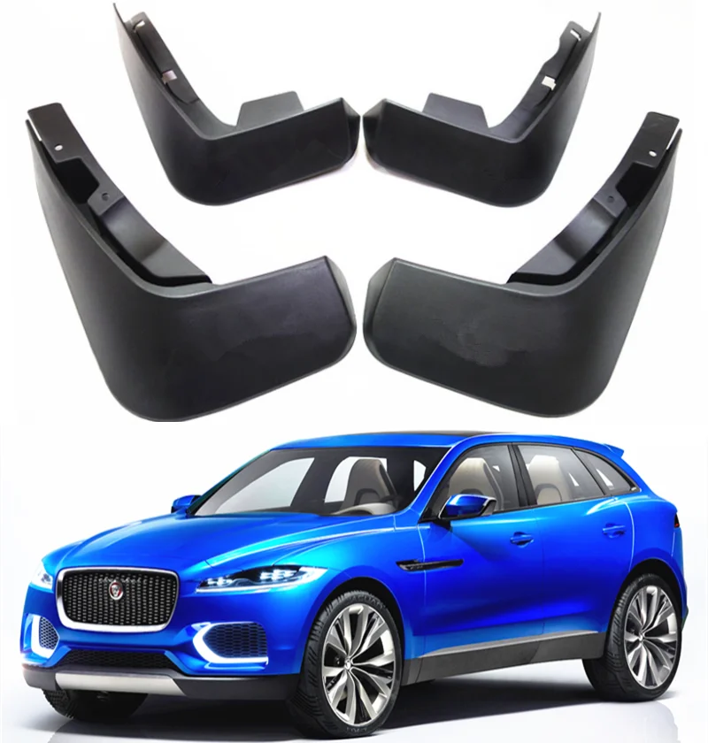 4 шт. Автомобильные Брызговики для JAGUAR 2015 2016 2017 2018 2019|Грязезащита| |