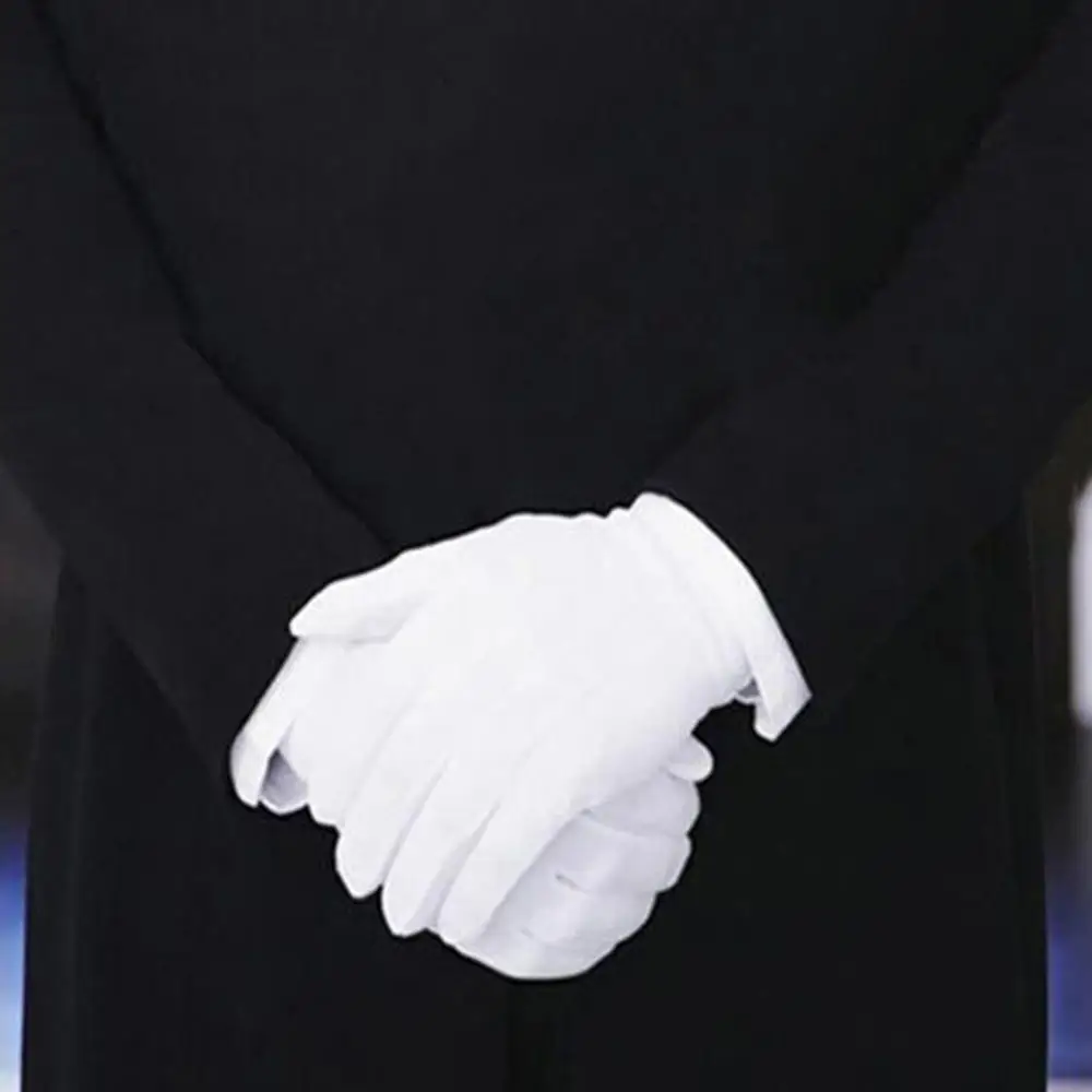 

1 Pair Formal Gloves for Honors Guard Parade Inspection Collection Serve