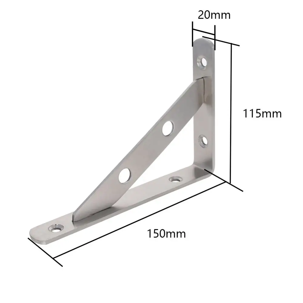 

MroMax Fixing Brackets Stainless Steel 150x115x20/200x140x20/250x150x20/300x160x20/150x110x25/200x140x25/245x150x25/300x160x25mm