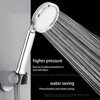 water saving shower head high pressure shower head with hose and holder adjustable bathroom shower set shower head rainfall