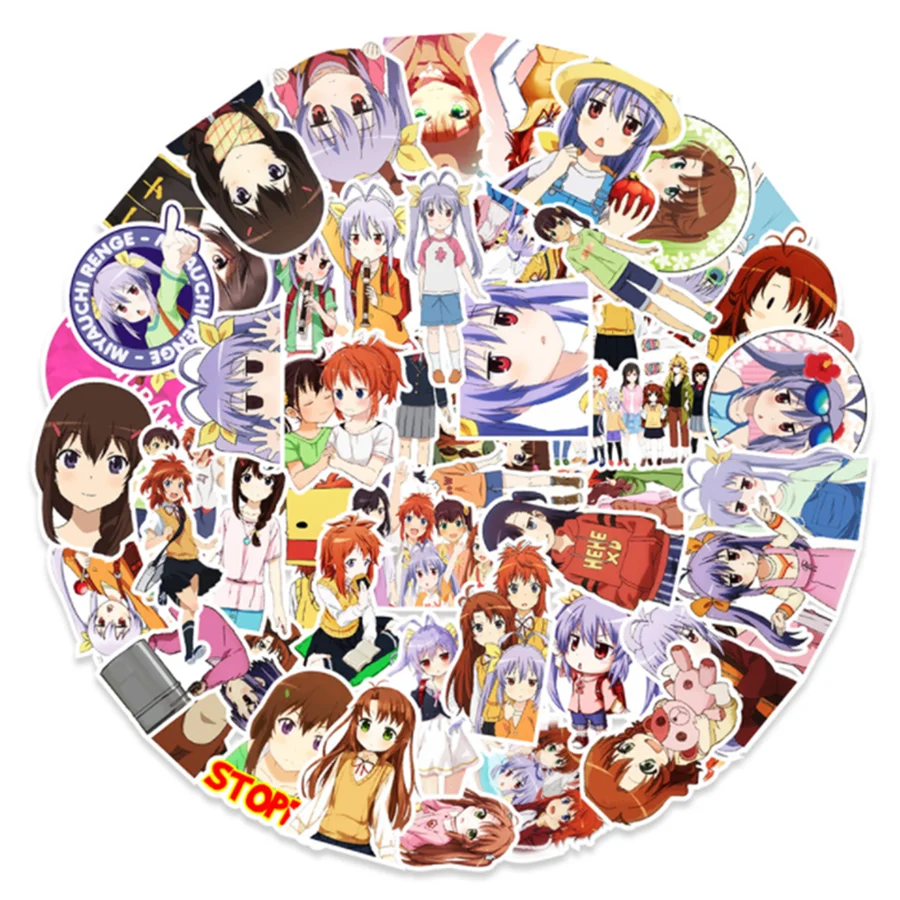 

10/30/50PCS Anime Leisurely Cartoon Daily King Graffiti Decoration Suitcase Scooter Laptop Waterproof Sticker Toy Wholesale
