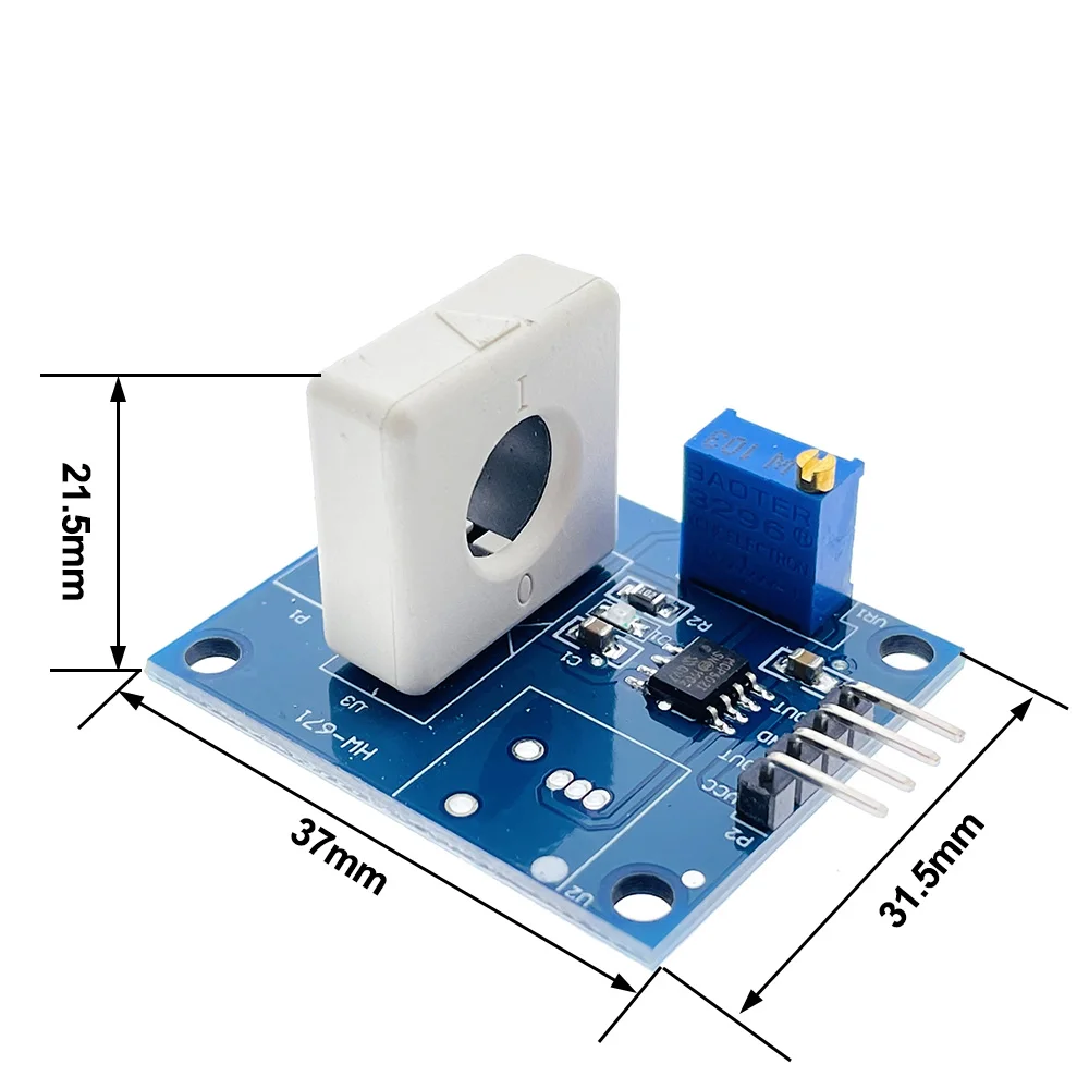 Модуль датчика обнаружения тока холла DC 5 в WCS1800 35 А точный с перегрузкой по току