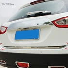 Автомобильные аксессуары для Suzuki SX4 S-Cross 2014-2020 нержавеющая сталь глянцевая задняя багажная дверь Молдинг крышка отделка