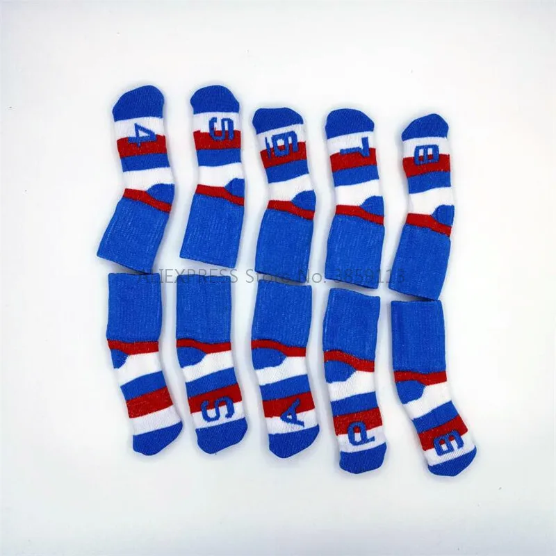 10 шт. Вязаный Гольф Чехлы для клюшек спортивные Гибкая шерстяная клюшки гольфа