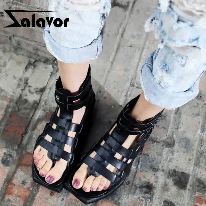 Женские сандалии из натуральной кожи Размеры 35 40|Боссоножки и сандалии| |