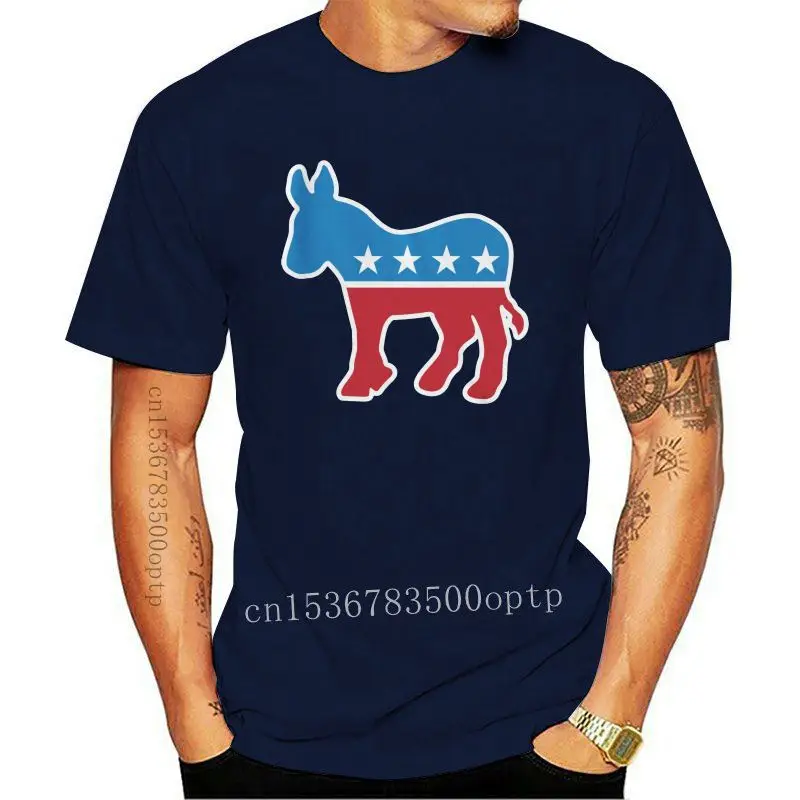 

Democrat Donkey Mens T-shirt Logo Symbol Political Party Election
