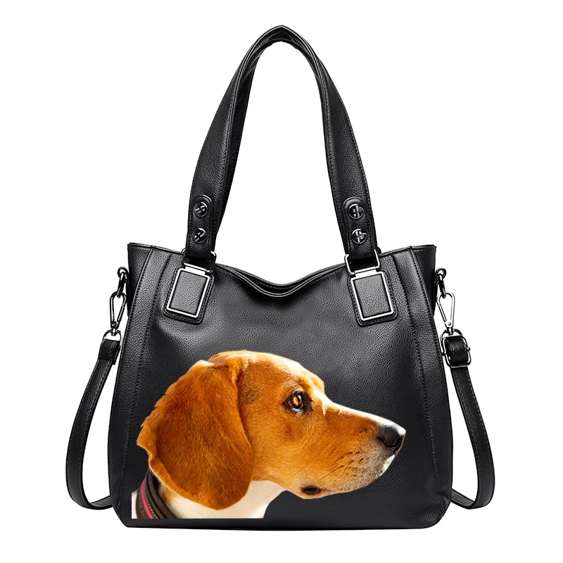 

Women Luxury Bag Casual Tote Bag Female Fashion Designer Handbags High Quality Lady PU Leather Shoulder Bags Pet Dog Picture