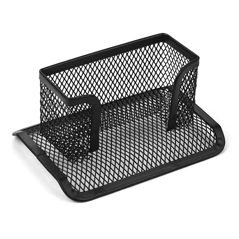 Металлический Сетчатый держатель для визитных карточек органайзер подставка